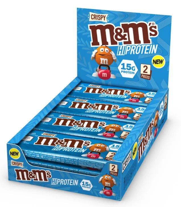 M&M M und M Protein Bar 12x51g.