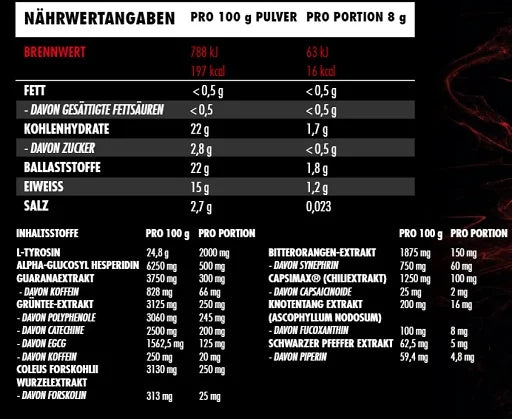 Big Zone Heat Up 240g Dose.