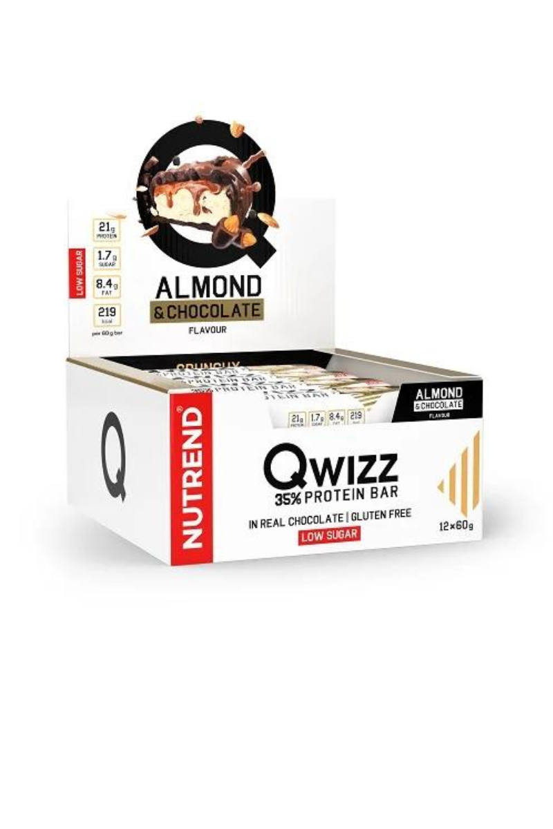 Nutrend QWIZZ Crunchy Protein Bar 12x60g.