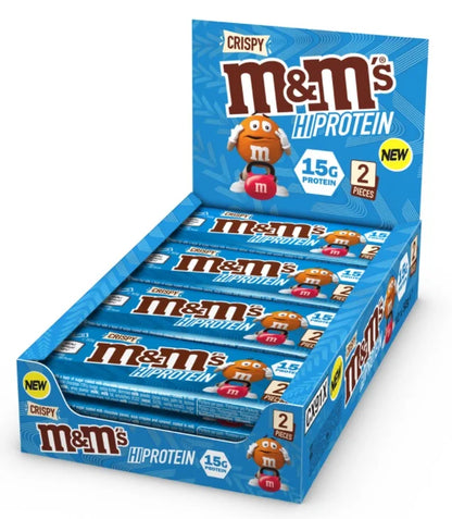 M&M M und M Protein Bar 12x51g.