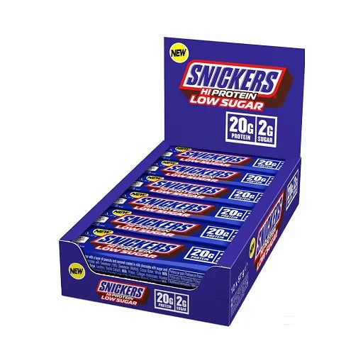Snickers LOW SUGAR High Protein Bar (12x57g).