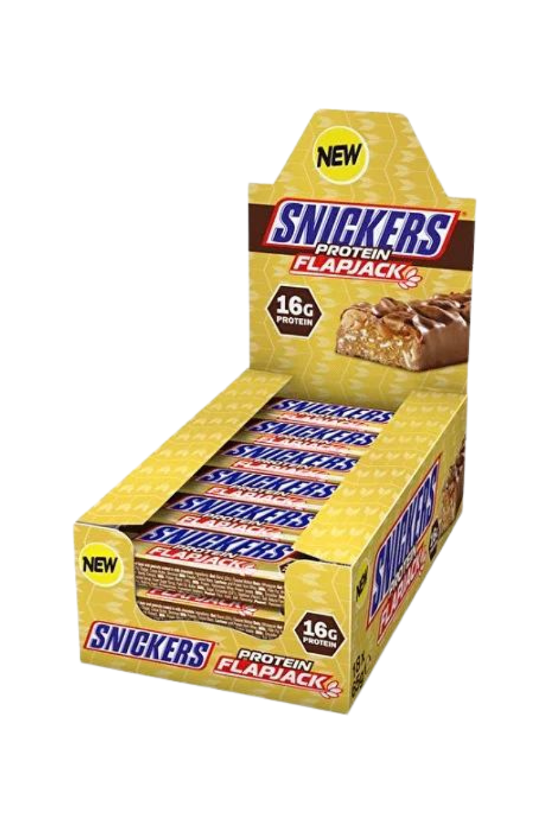 Snickers Protein Flapjack - 18x65g.