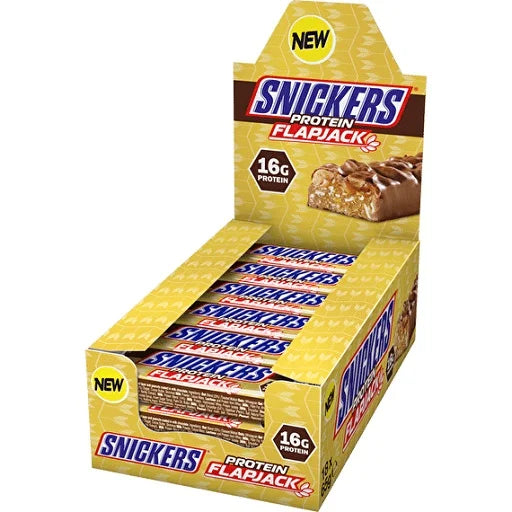 Snickers Protein Flapjack - 18x65g.